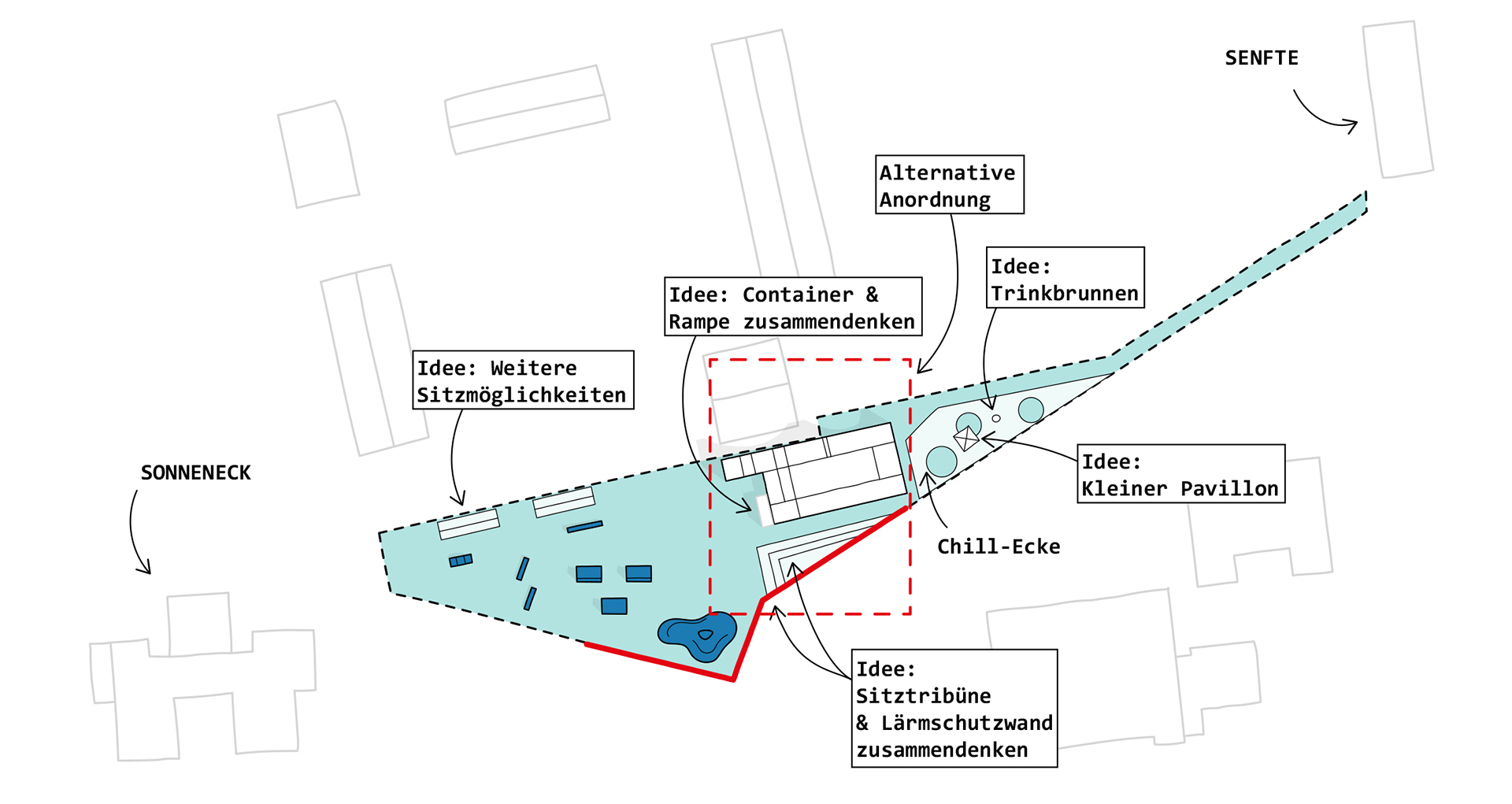 Berlin Marzahn-Hellersdorf - Planung im Vorfeld - Vorzugsvariante